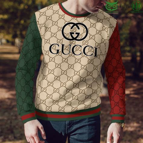 gucci ugly sweater|Gucci sweater on blackish.